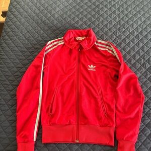 Adidas hot pink Track Jacket